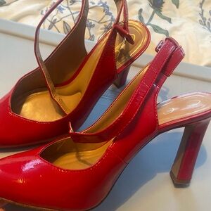 Jessica Simpson red heels size 6
